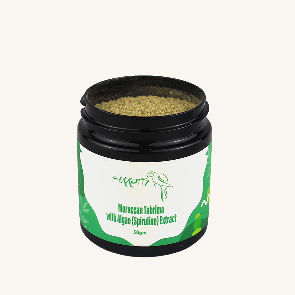 تبريمة بالطحالب (سبيرولينا)