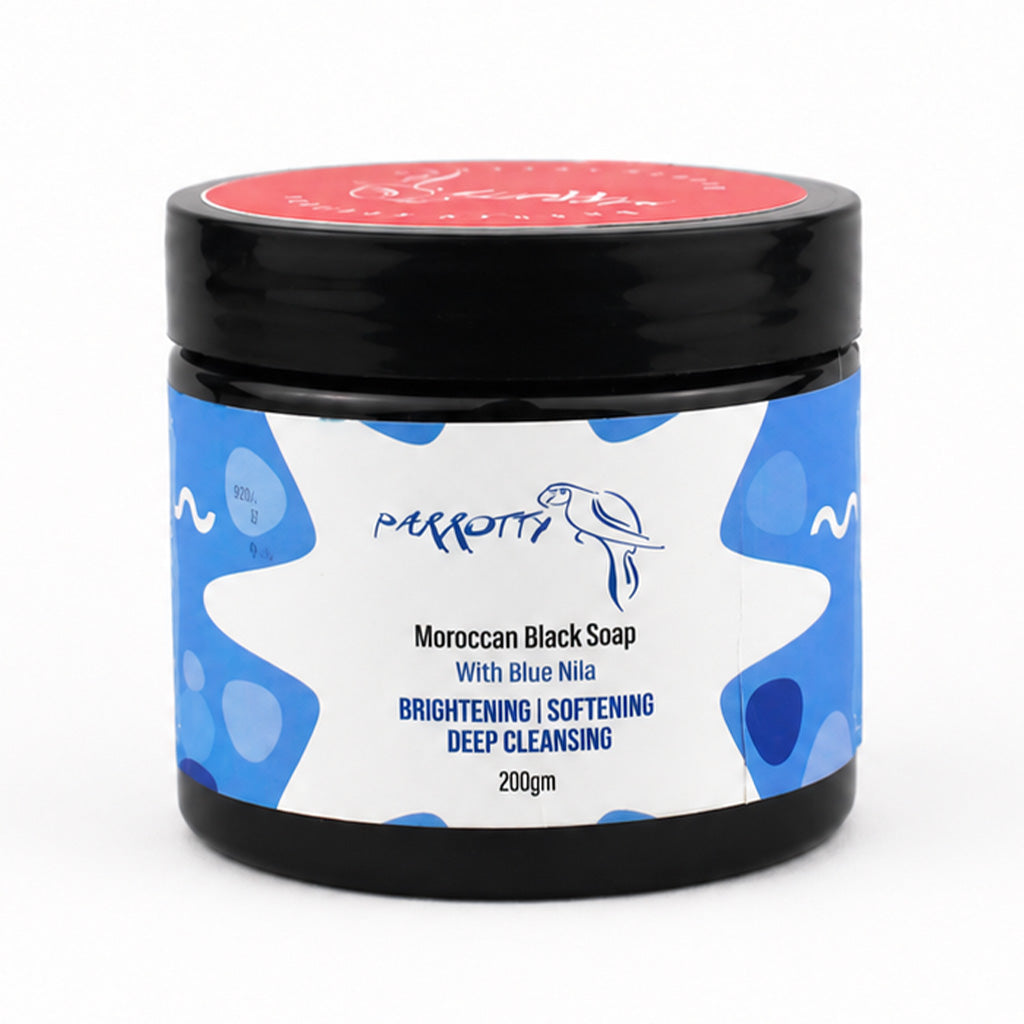 Black Soap With Blue Nila