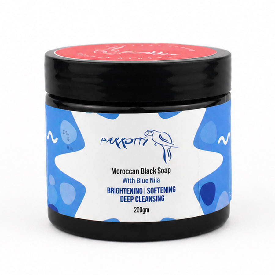 Black Soap With Blue Nila