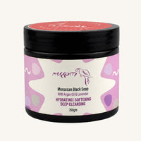 Black Soap With Argan Oil & Lavender - 200 g